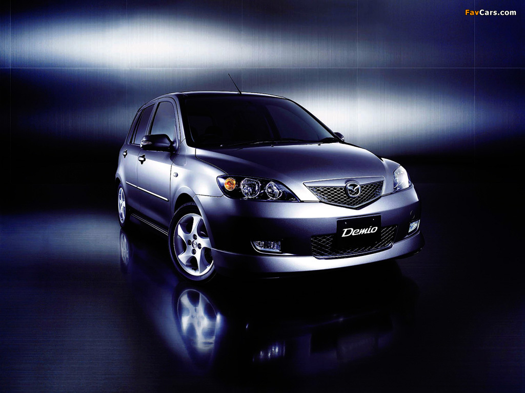 Mazda Demio Sport S (DY5W) 2004–05 wallpapers (1024 x 768)