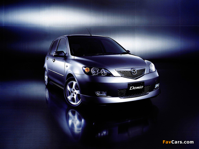 Mazda Demio Sport S (DY5W) 2004–05 wallpapers (640 x 480)