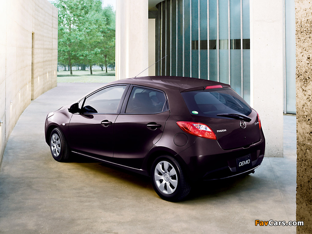 Mazda Demio 2007–11 wallpapers (640 x 480)