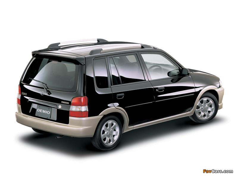 Pictures of Mazda Demio GL-X Special (DW5W) 1997–98 (800 x 600)