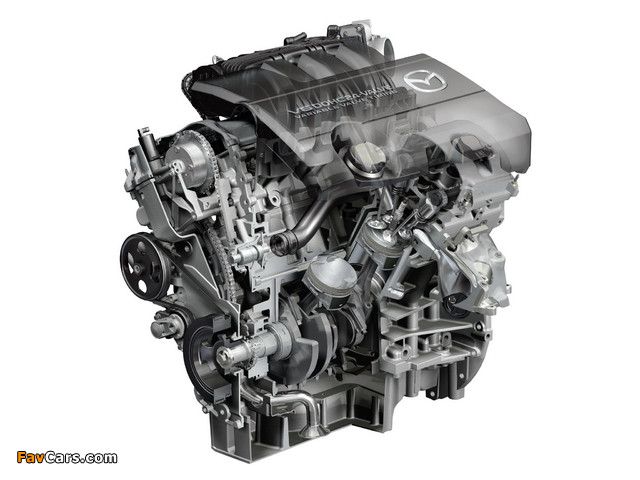 Images of Engines  Mazda 3.7L V6 DOHC 24-Valve (640 x 480)