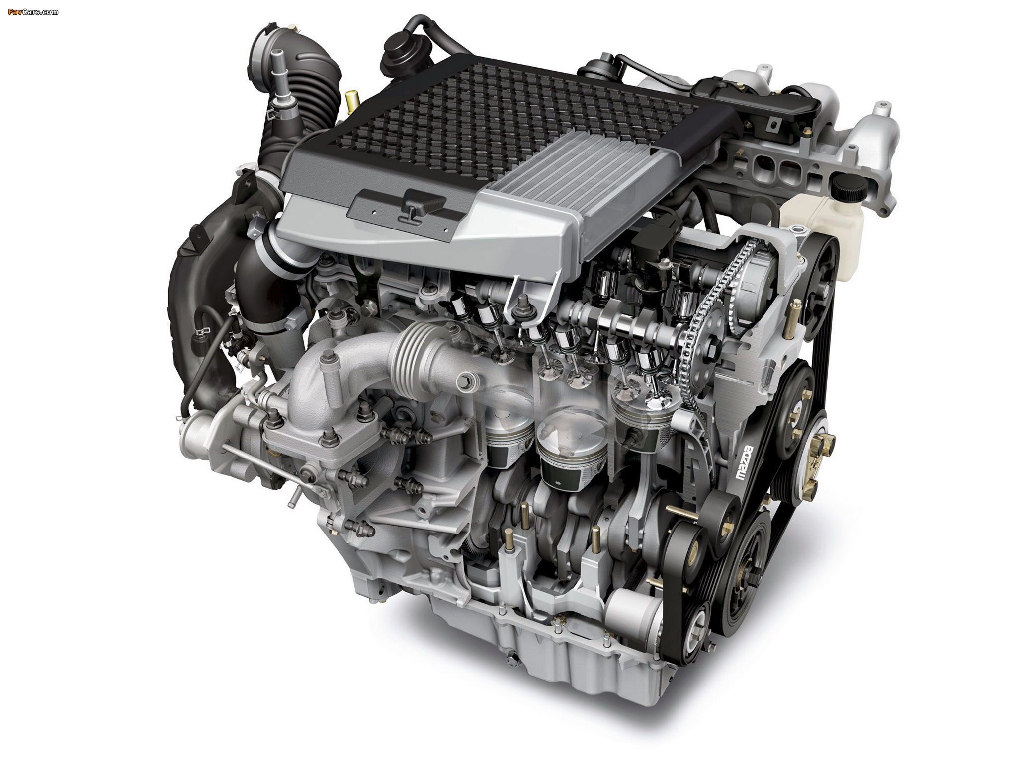 Engines  Mazda 2.3 MZR turbocharged (L4) photos (2048 x 1536)