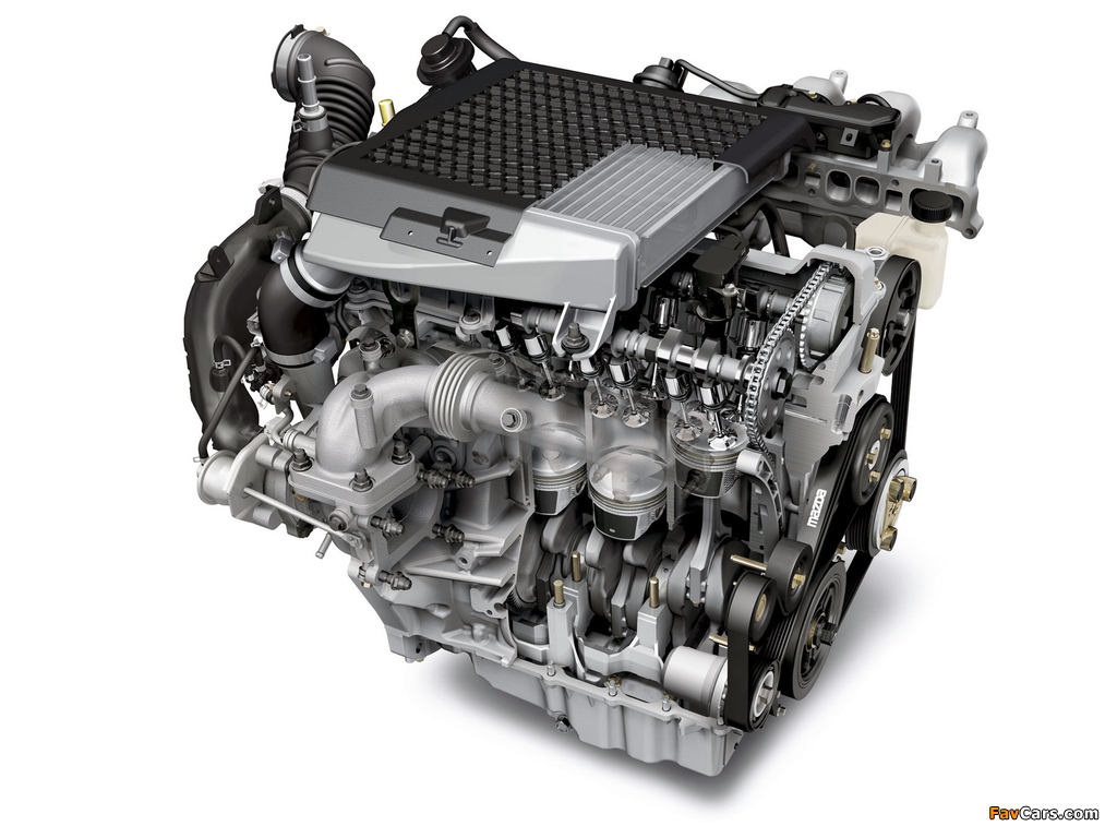 Engines  Mazda 2.3 MZR turbocharged (L4) photos (1024 x 768)