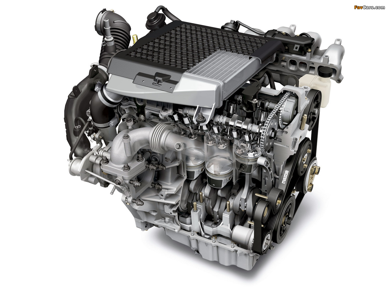 Engines  Mazda 2.3 MZR turbocharged (L4) photos (1280 x 960)