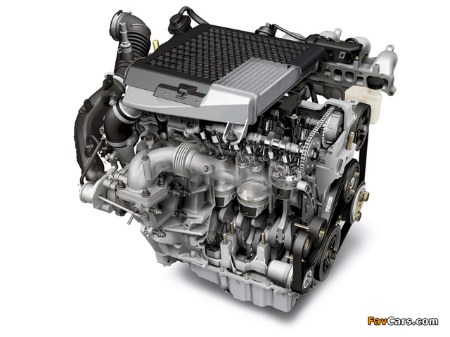 Engines  Mazda 2.3 MZR turbocharged (L4) photos (640 x 480)