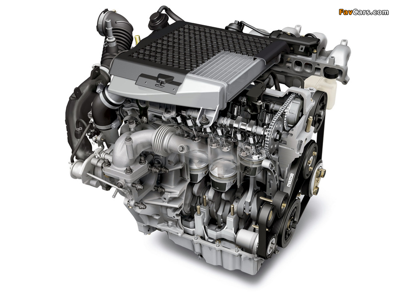 Engines  Mazda 2.3 MZR turbocharged (L4) photos (800 x 600)