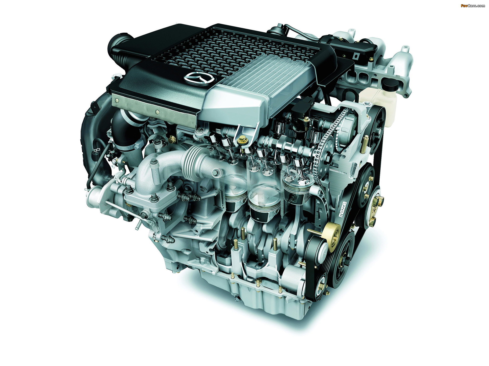 Engines  Mazda 2.3 MZR DISI Turbo (L3-VET) pictures (2048 x 1536)