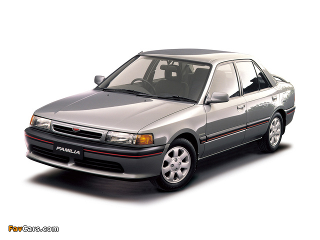 Images of Mazda Familia Interplay X (BG5P) 1993–96 (640 x 480)
