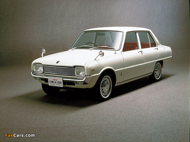 Mazda Familia 1000 4-door Sedan 1967–70 pictures (640 x 480)