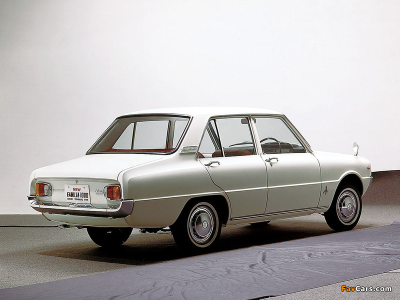 Mazda Familia 1000 4-door Sedan 1967–70 pictures (800 x 600)