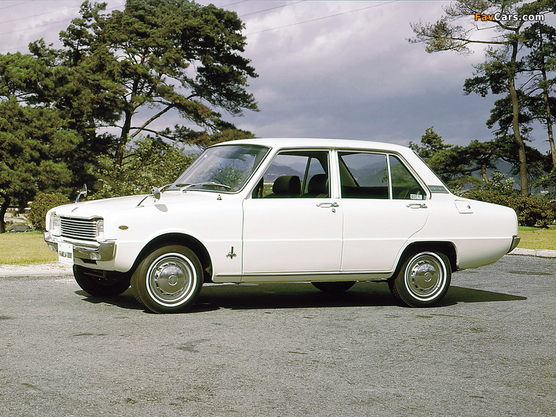 Mazda Familia 1000 4-door Sedan 1967–70 wallpapers (800 x 600)