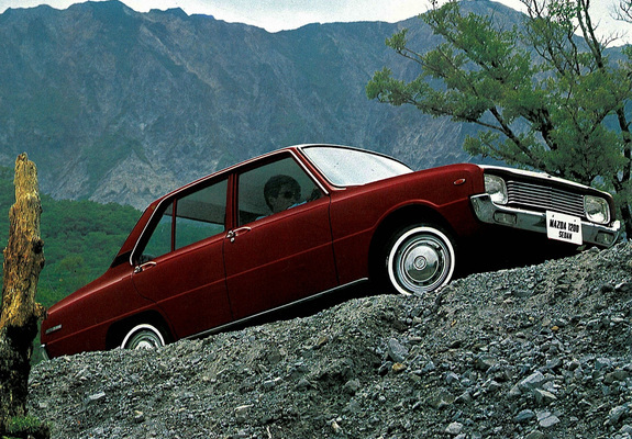 Mazda Familia 1200 4-door Sedan 1968–70 pictures