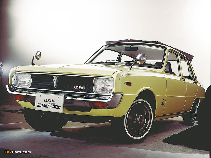 Mazda Familia Rotary TSS 1969–70 wallpapers (800 x 600)
