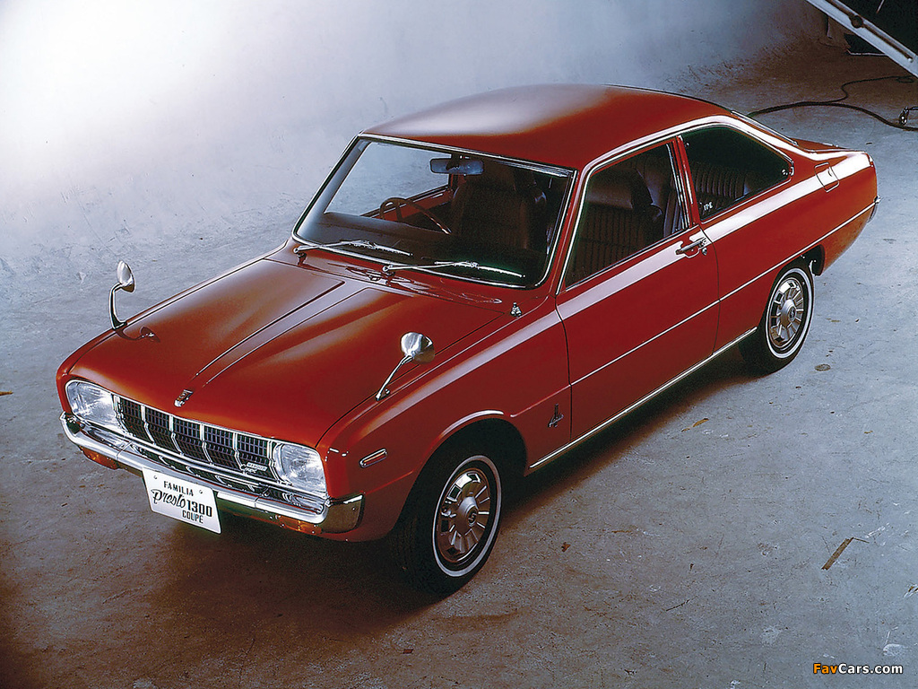 Mazda Familia Presto 1300 Coupe 1970–73 wallpapers (1024 x 768)