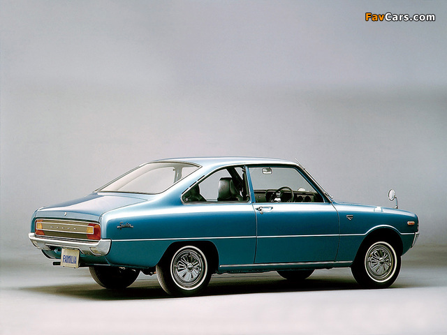 Mazda Familia Presto 1300 Coupe 1973–76 wallpapers (640 x 480)