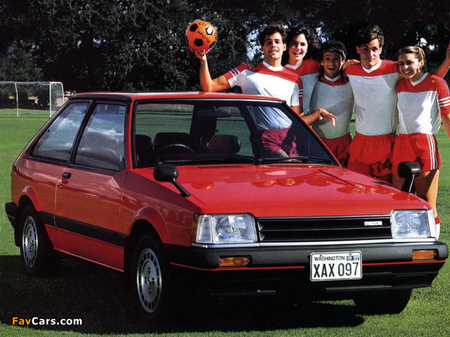Mazda Familia Hatchback 1980–85 wallpapers (640 x 480)