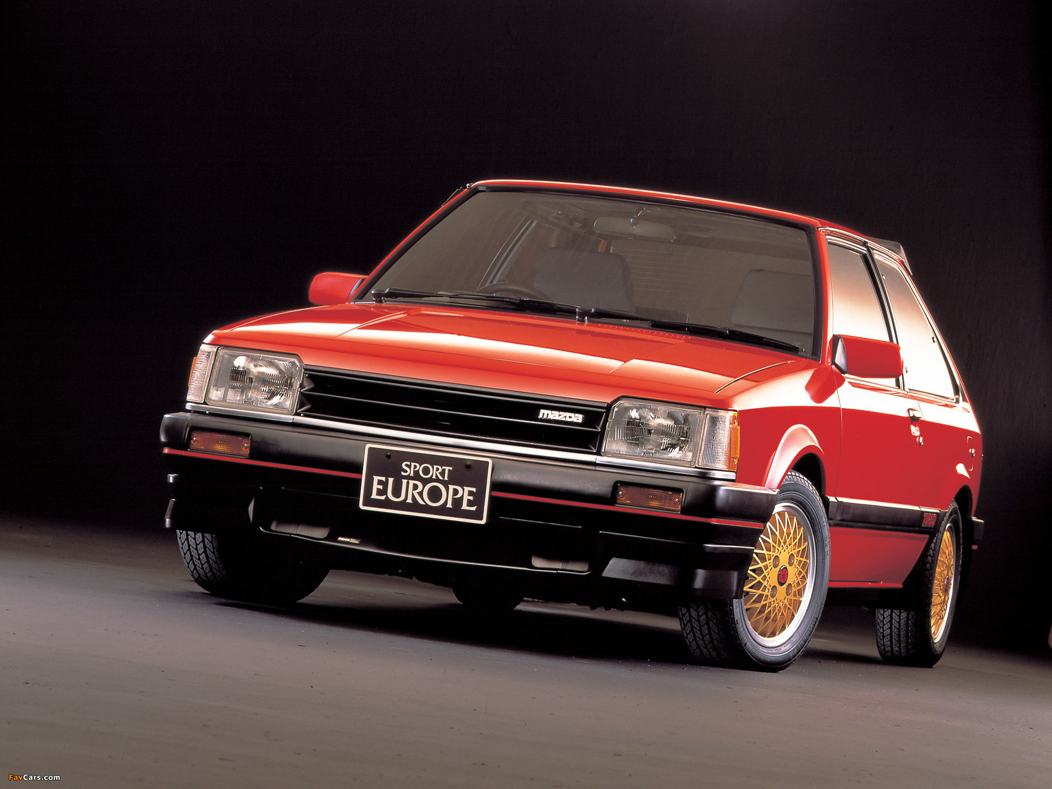 Mazda Familia Turbo Sport 1984 photos (2048 x 1536)
