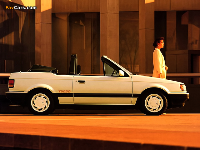 Mazda Familia Turbo Cabriolet 1985–89 photos (640 x 480)