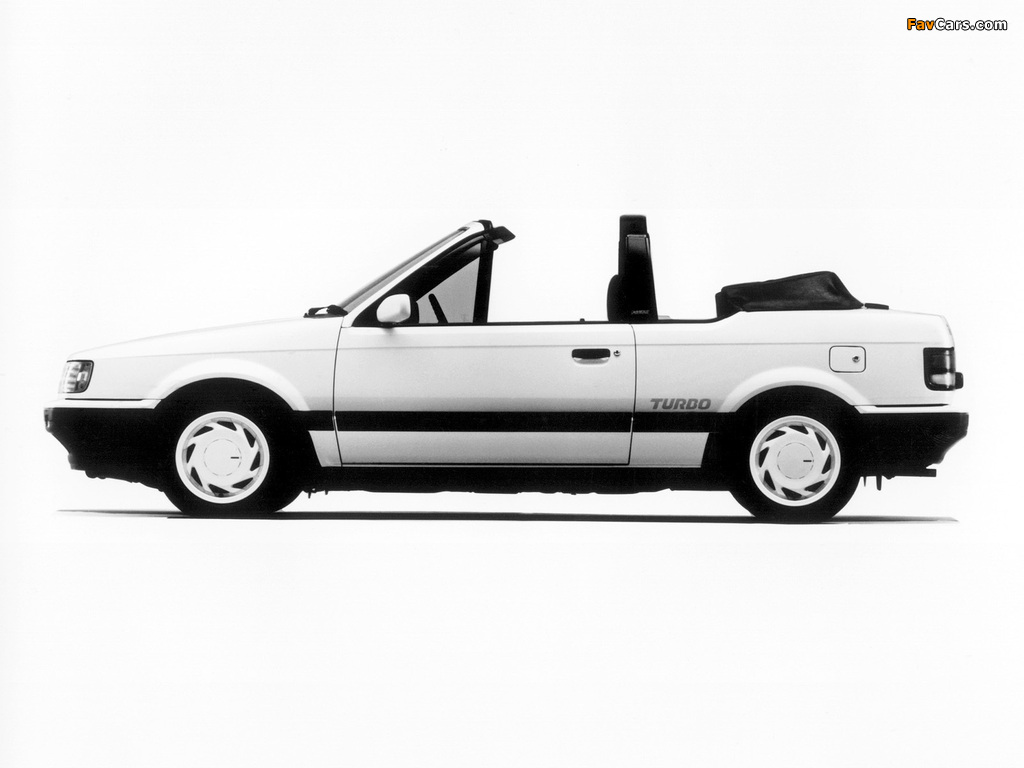 Mazda Familia Turbo Cabriolet 1985–89 pictures (1024 x 768)
