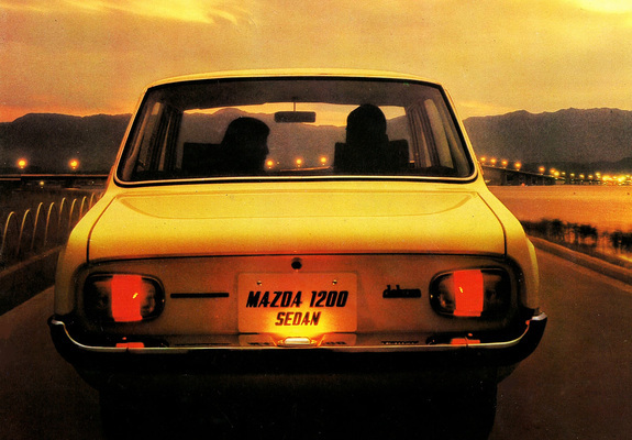 Photos of Mazda Familia 1200 4-door Sedan 1968–70