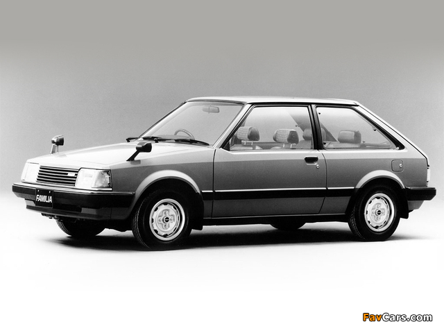 Pictures of Mazda Familia Hatchback 1980–85 (640 x 480)