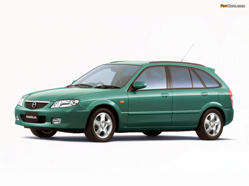 Pictures of Mazda Familia RS S-Wagon S-Package 2000–03 (1024 x 768)