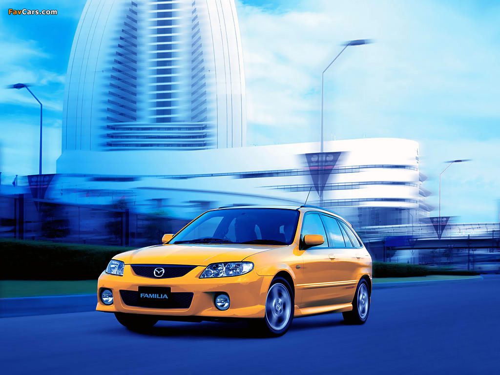 Pictures of Mazda Familia S-Wagon 2001–03 (1024 x 768)