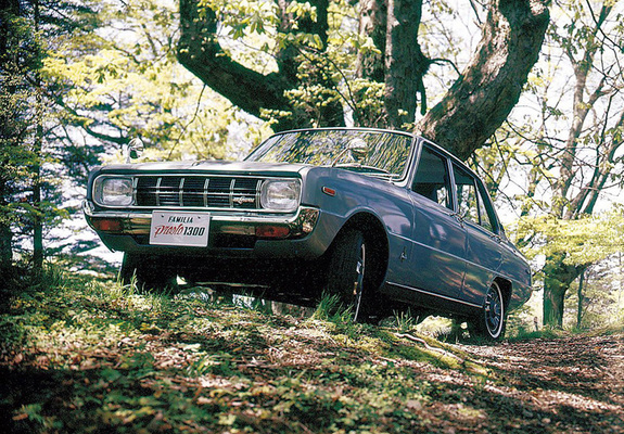 Mazda Familia Presto 1300 4-door Sedan 1970–73 wallpapers