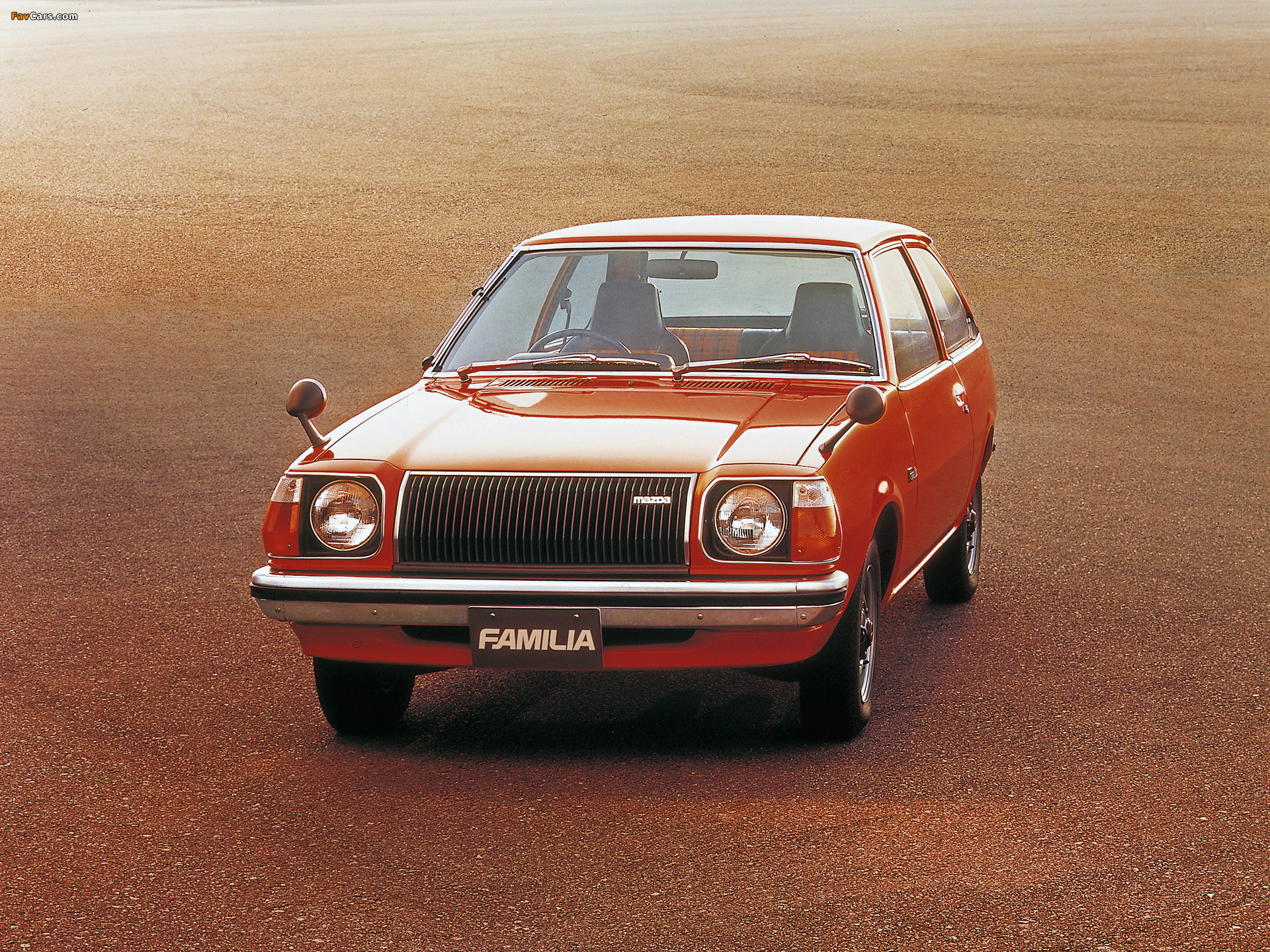 Mazda Familia AP 3-door 1977–80 wallpapers (1920 x 1440)
