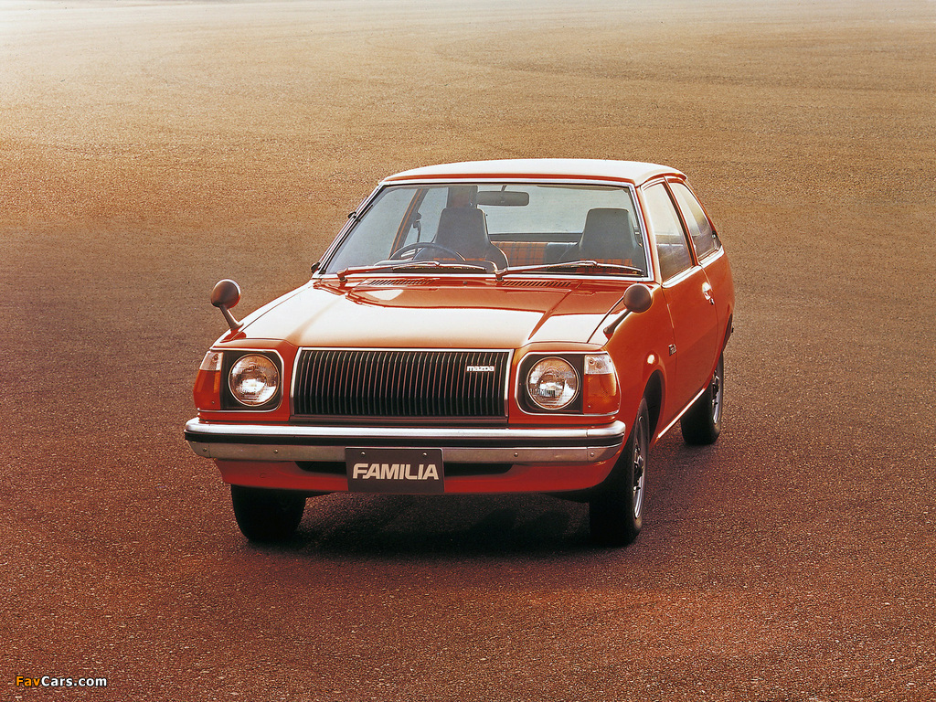 Mazda Familia AP 3-door 1977–80 wallpapers (1024 x 768)