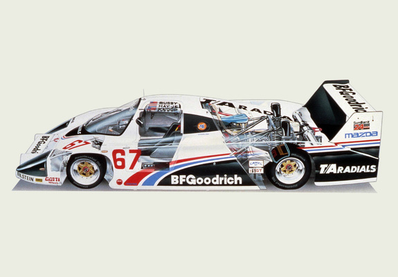 Pictures of Lola T616 Mazda 1984