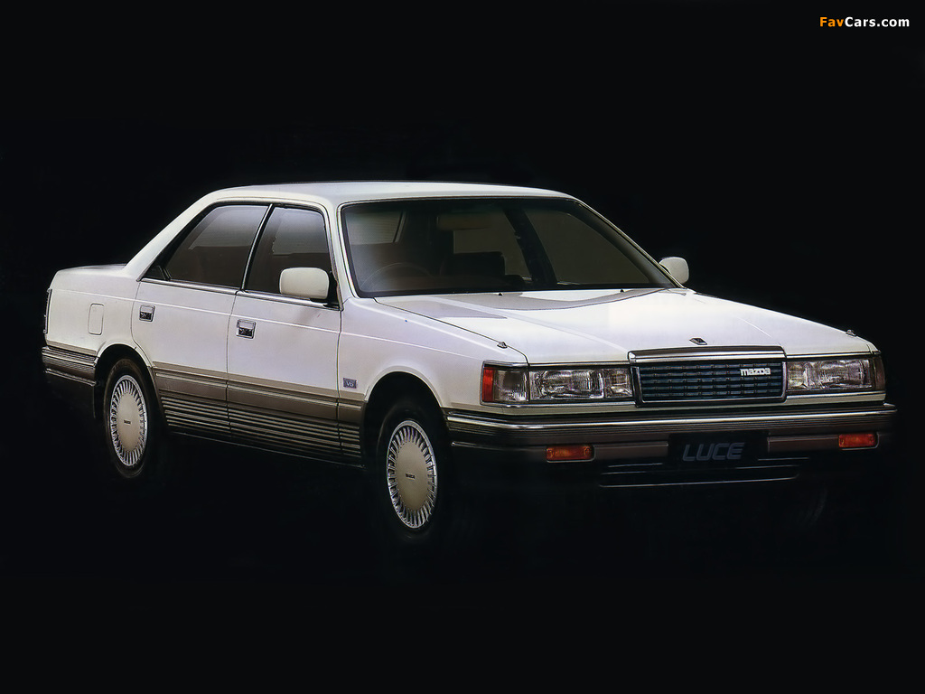 Photos of Mazda Luce 4-door Hardtop 1986–91 (1024 x 768)