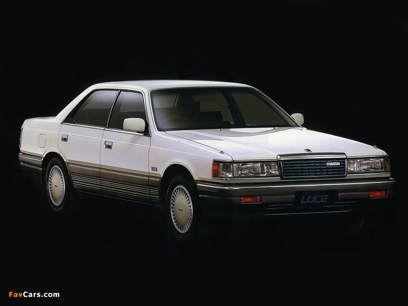 Photos of Mazda Luce 4-door Hardtop 1986–91 (800 x 600)