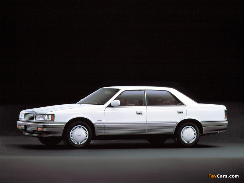 Mazda Luce 4-door Hardtop 1986–91 wallpapers (800 x 600)