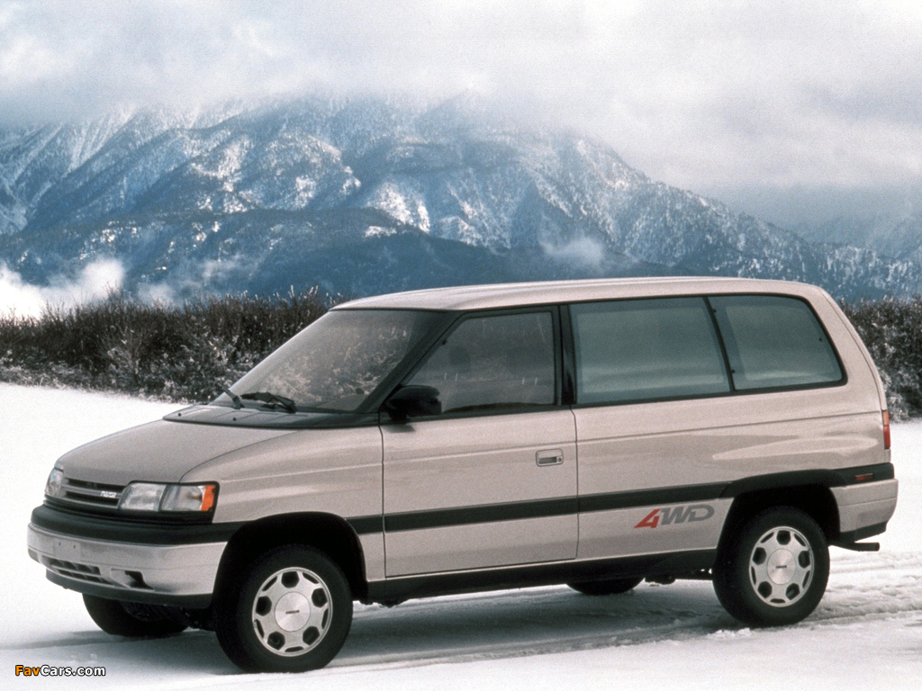Mazda MPV 1990–95 images (1024 x 768)
