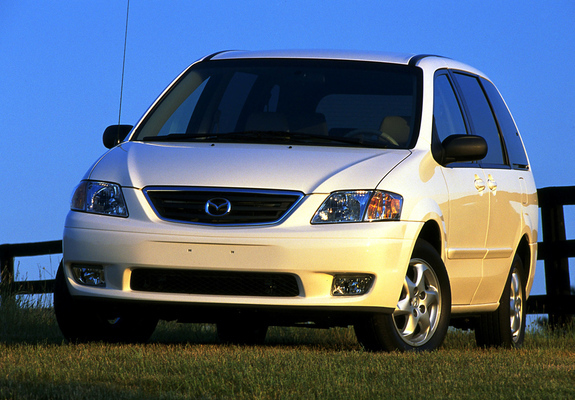 Mazda MPV US-spec 1999–2002 images