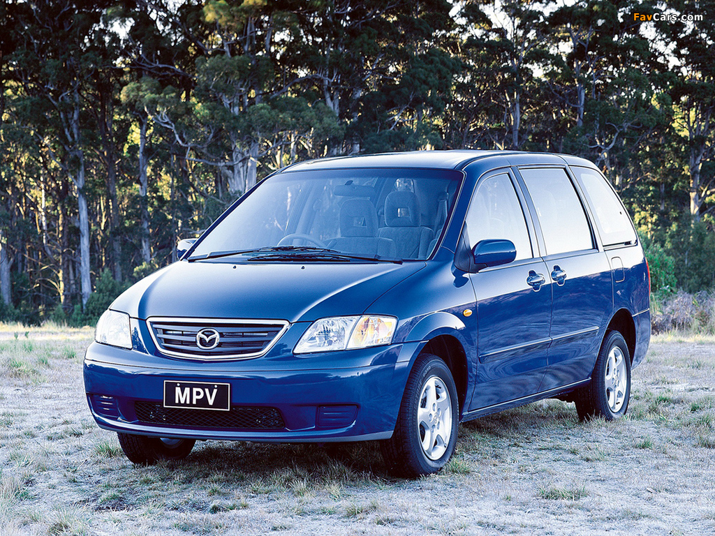 Mazda MPV AU-spec 1999–2002 images (1024 x 768)