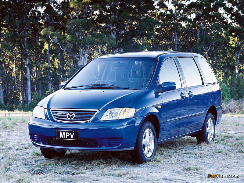 Mazda MPV AU-spec 1999–2002 images (800 x 600)