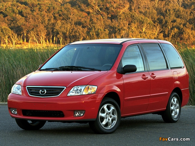 Mazda MPV US-spec 1999–2002 pictures (640 x 480)