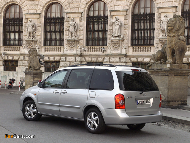 Photos of Mazda MPV 1999–2002 (640 x 480)