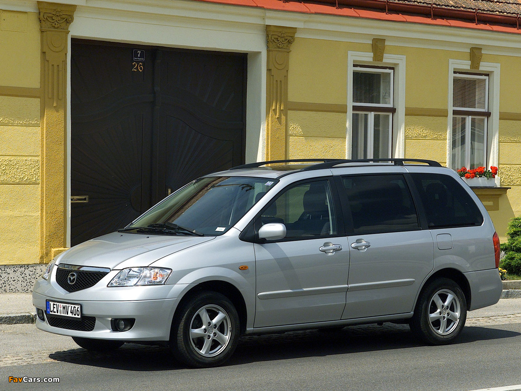 Photos of Mazda MPV 1999–2002 (1024 x 768)