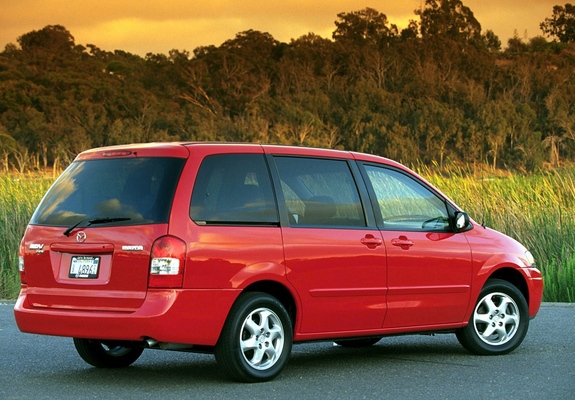 Pictures of Mazda MPV US-spec 1999–2002