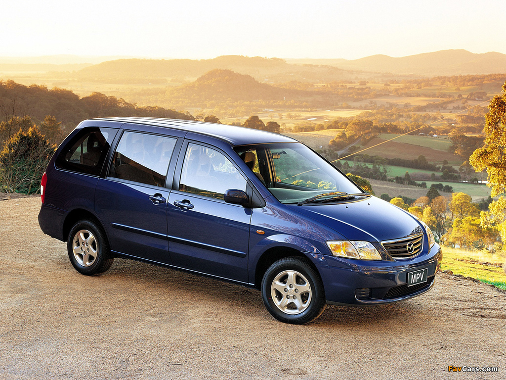 Pictures of Mazda MPV AU-spec 1999–2002 (1024 x 768)