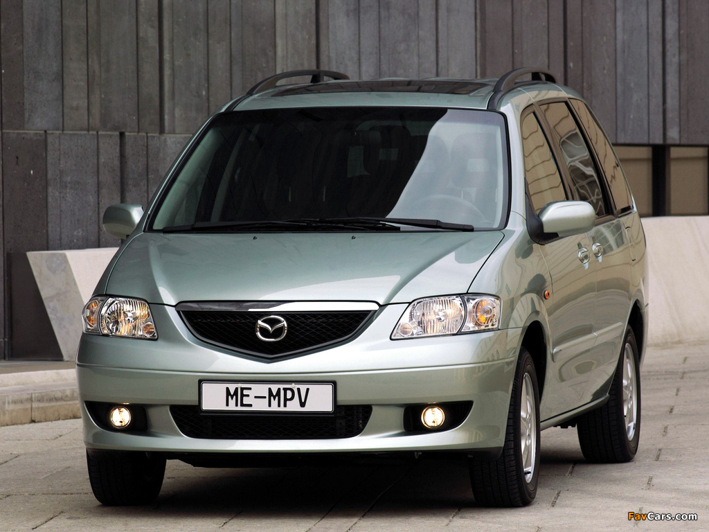 Pictures of Mazda MPV 1999–2002 (1024 x 768)
