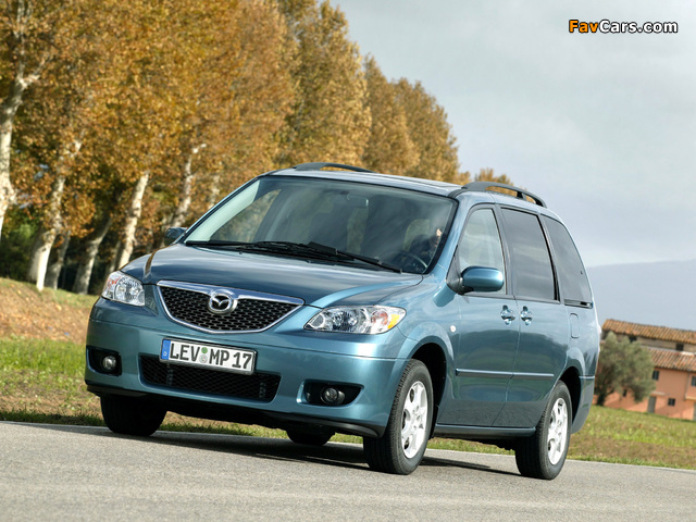 Mazda MPV 2002–06 wallpapers (640 x 480)