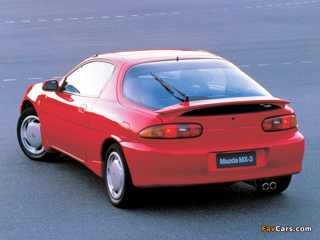 Photos of Mazda MX-3 1991–98 (640 x 480)
