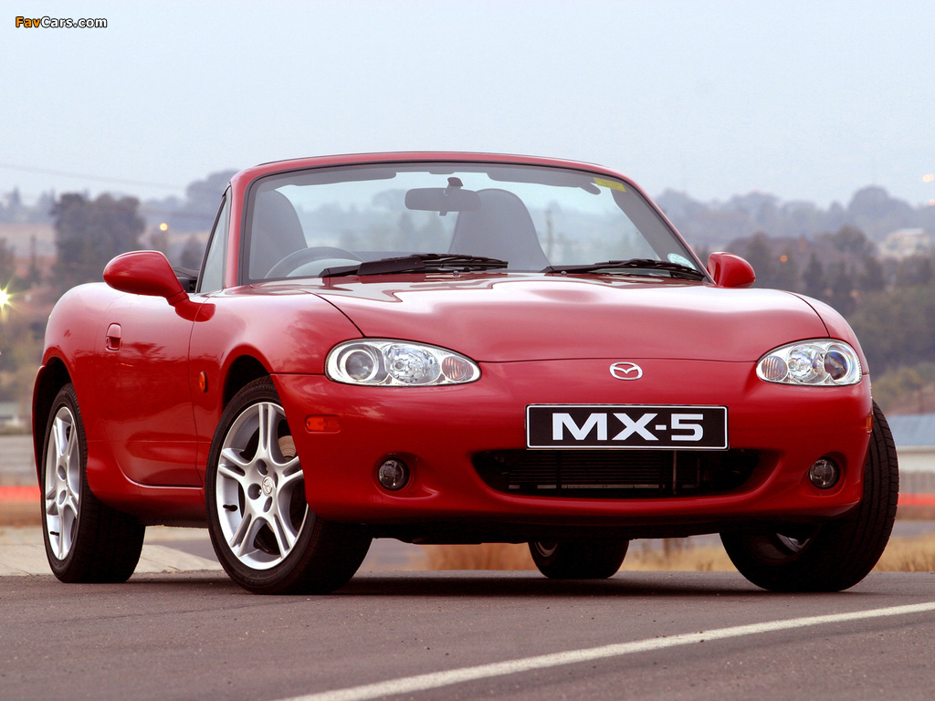 Images of Mazda MX-5 Roadster ZA-spec (NB) 1998–2005 (1024 x 768)