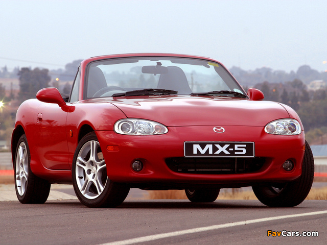 Images of Mazda MX-5 Roadster ZA-spec (NB) 1998–2005 (640 x 480)