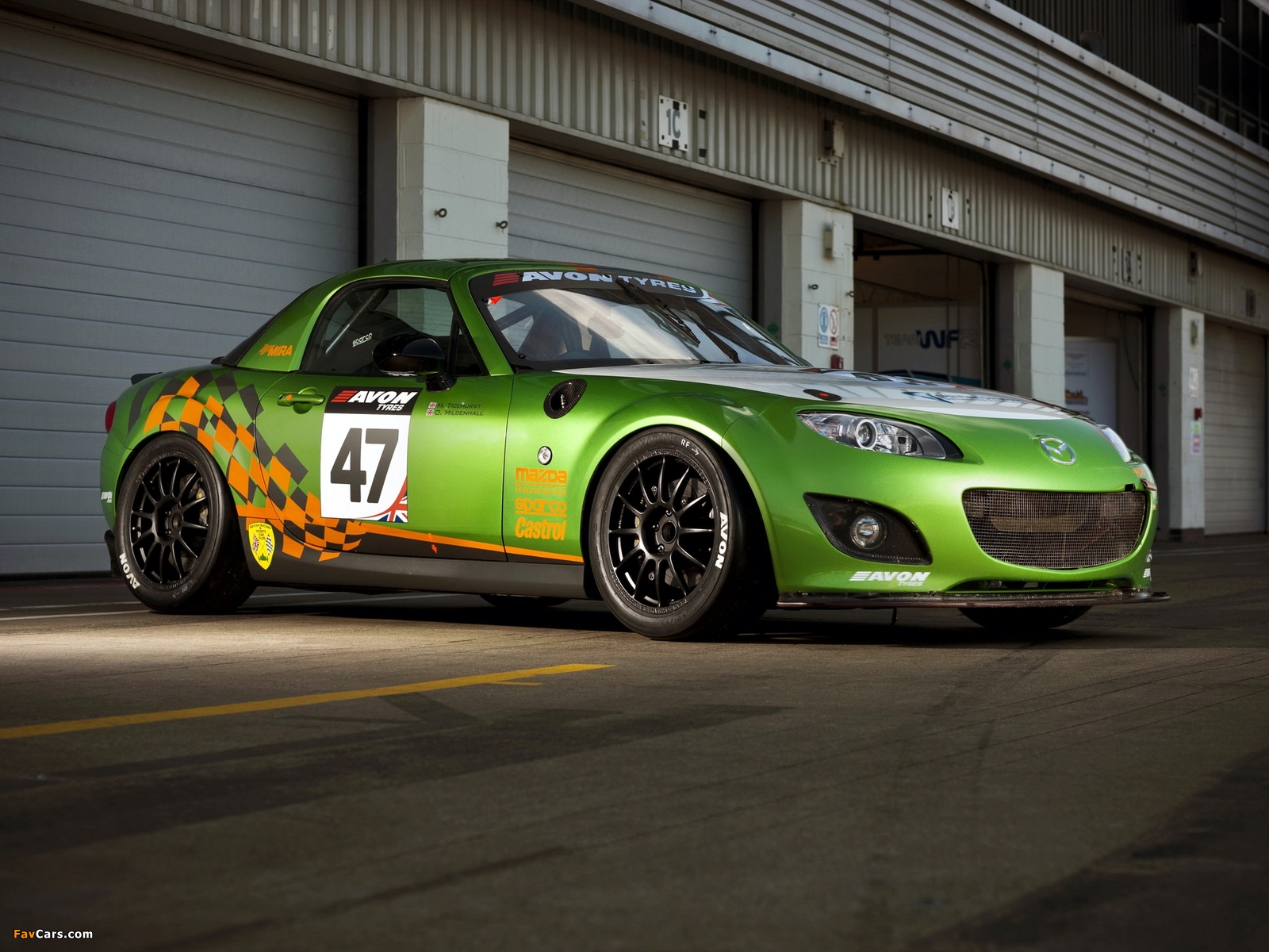 Images of Mazda MX-5 GT Race Car (NC2) 2011 (1600 x 1200)