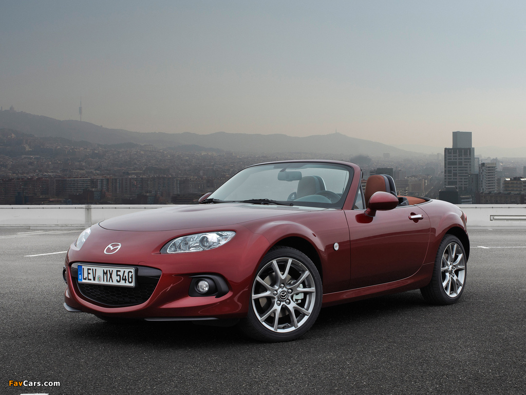 Images of Mazda MX-5 Roadster Spring Edition (NC3) 2013 (1024 x 768)